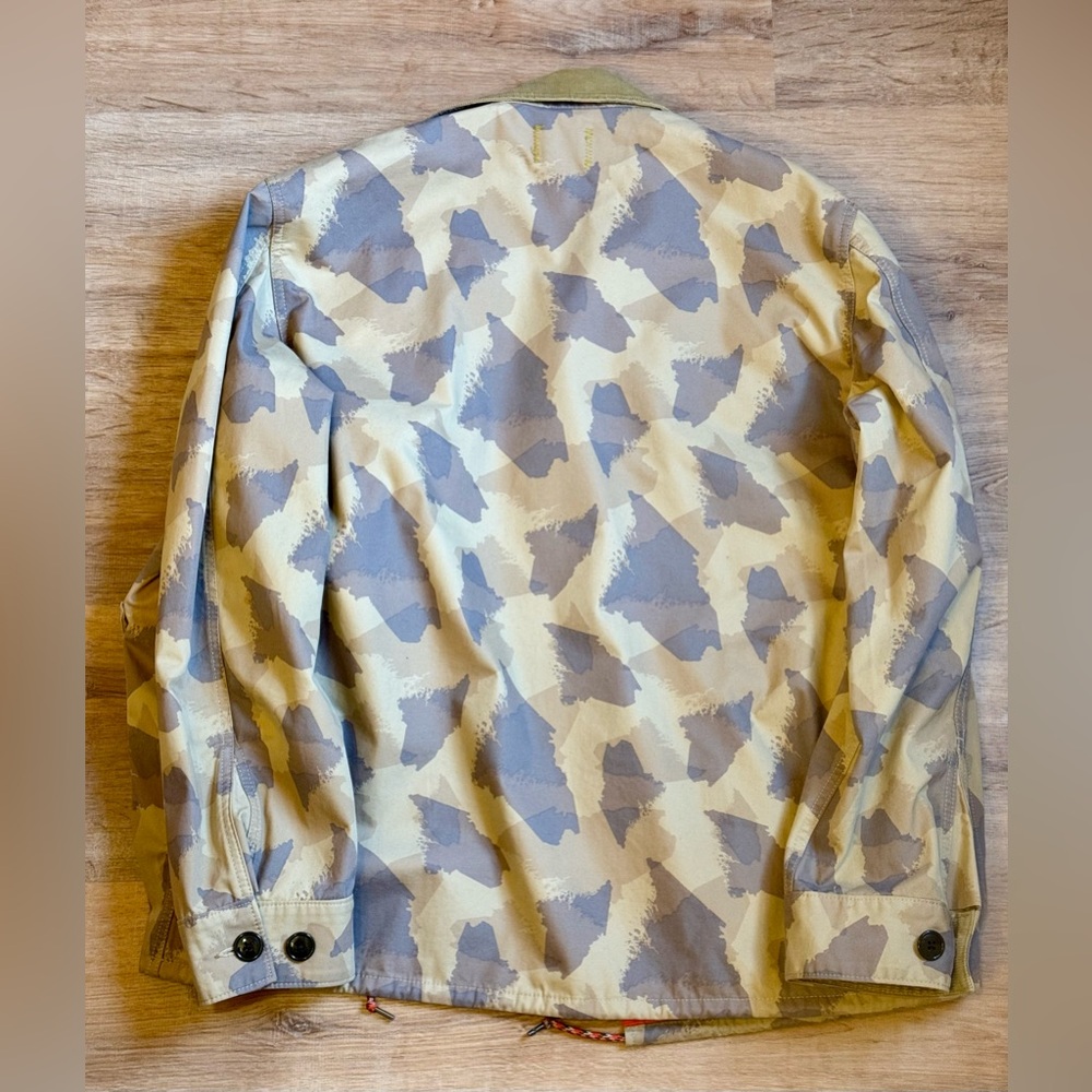 LL Bean x Todd Snyder Men's Maine Camo Four Pocket Fishing Jacket sz Large L - Picture 2 of 6